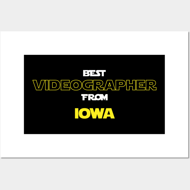 Best Videographer from Iowa Wall Art by RackaFilm